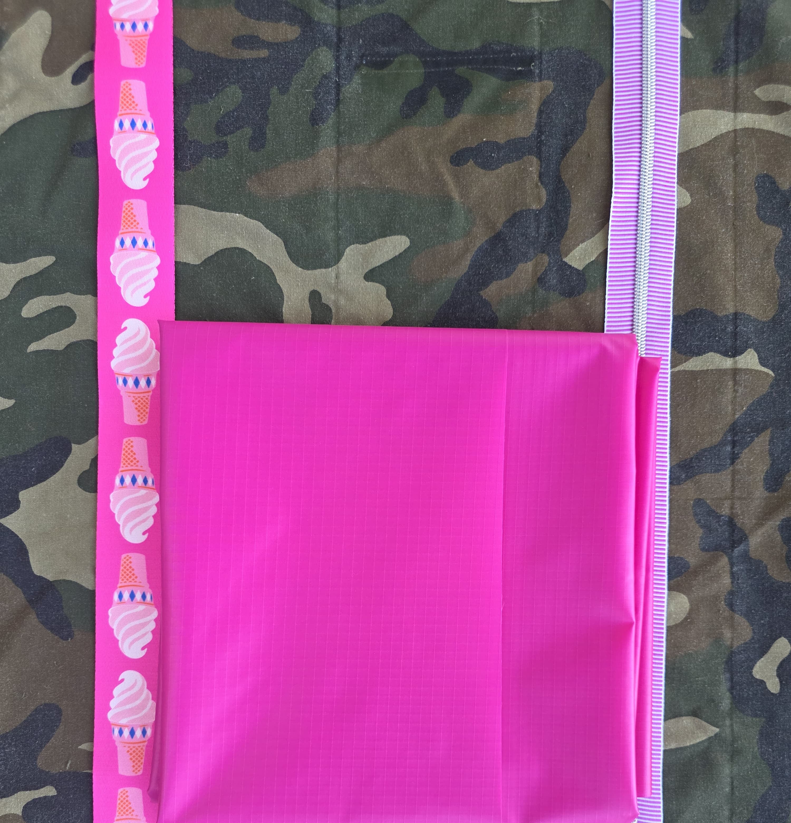 Squared Away Unicorn Duffle